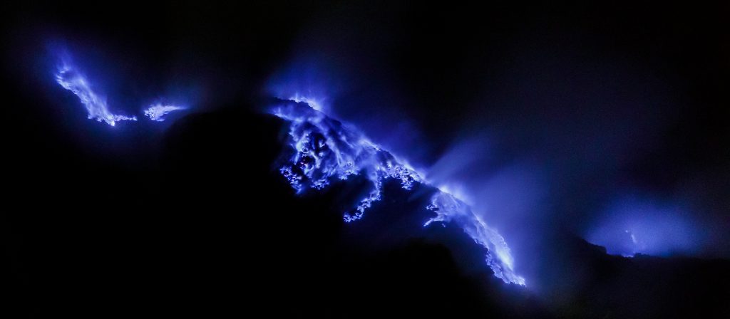 lava azul