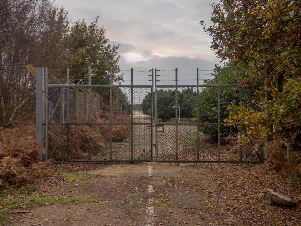 Puerta del este de RAF Woodbridge