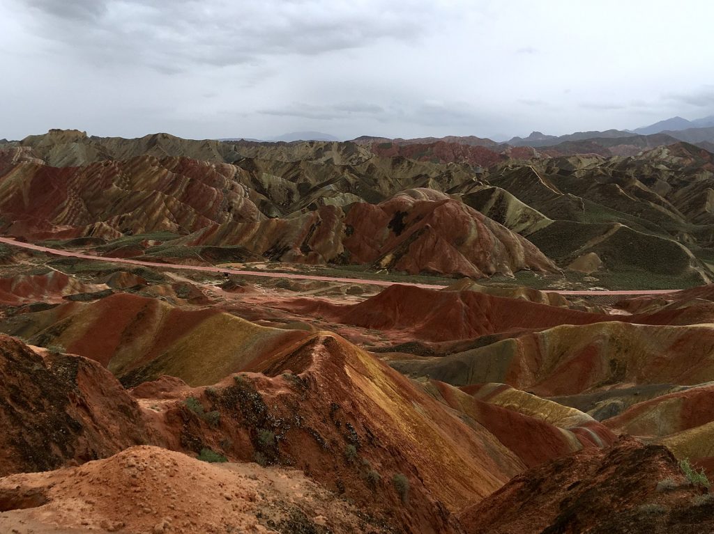 Geoparque Zhangye Danxia