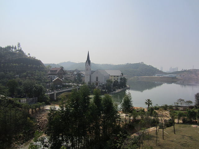 Réplica de Hallstatt en la China