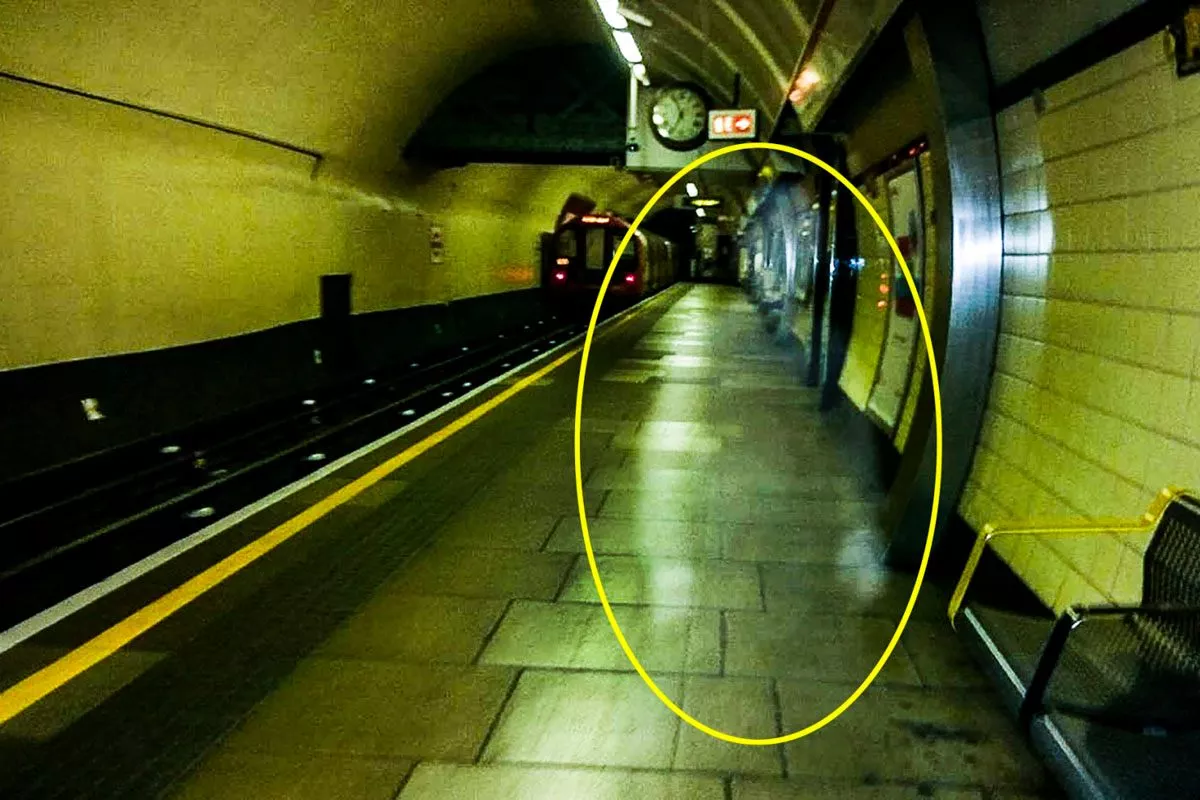 Fantasma en el metro de Londres