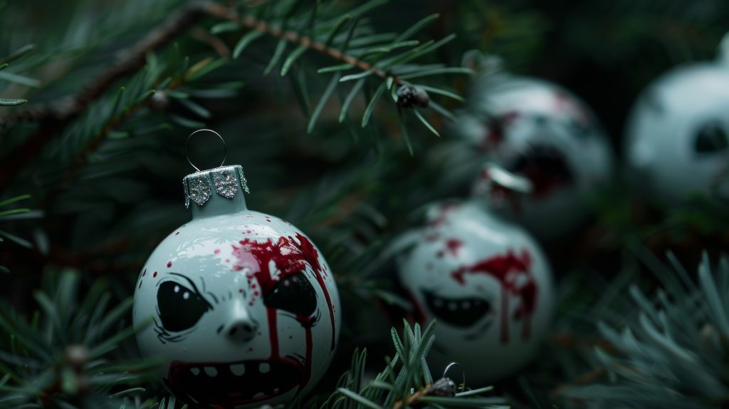 bolas de Navidad de horror