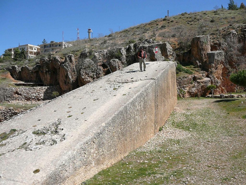 Piedra en Baalbek