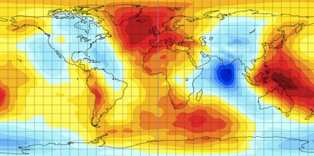 Mapa del agujero gravitacional