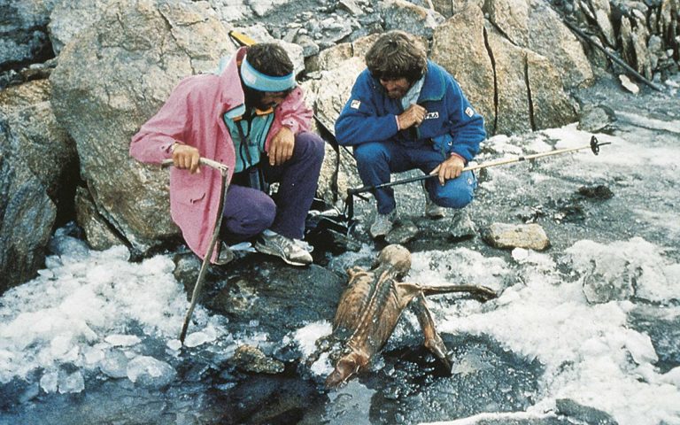 hallazgo de Otzi en Tirol