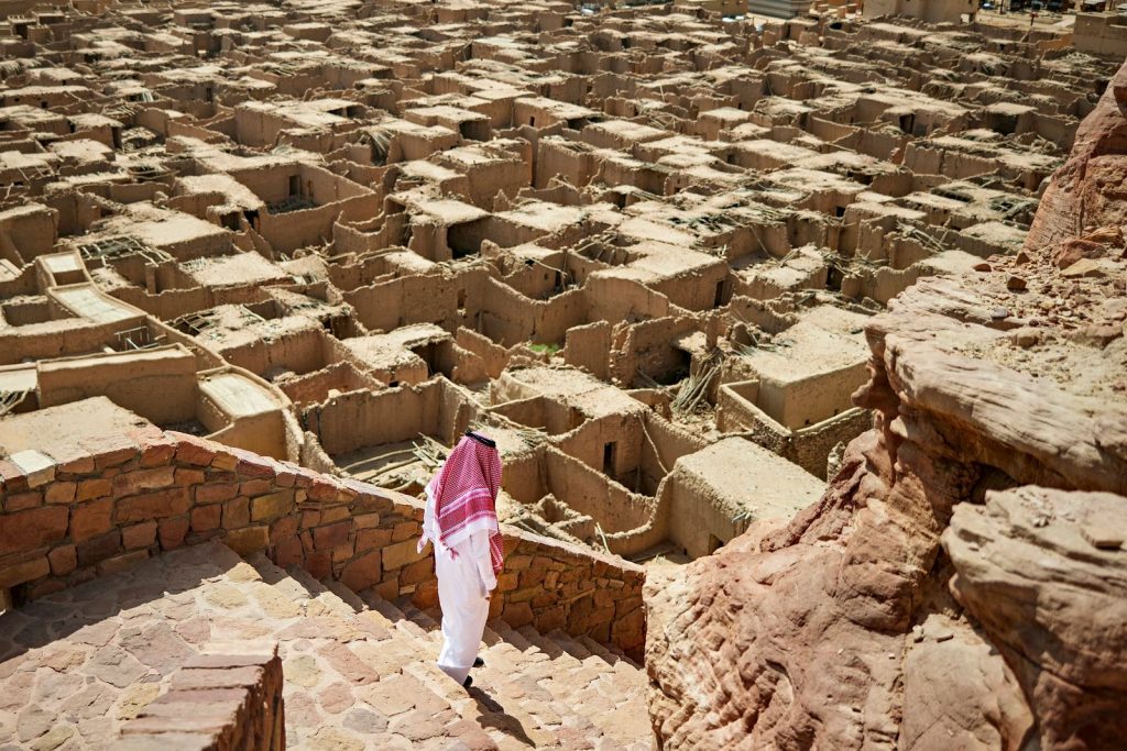 Casco antiguo de Al-'Ula, Medina, Arabia Saudita